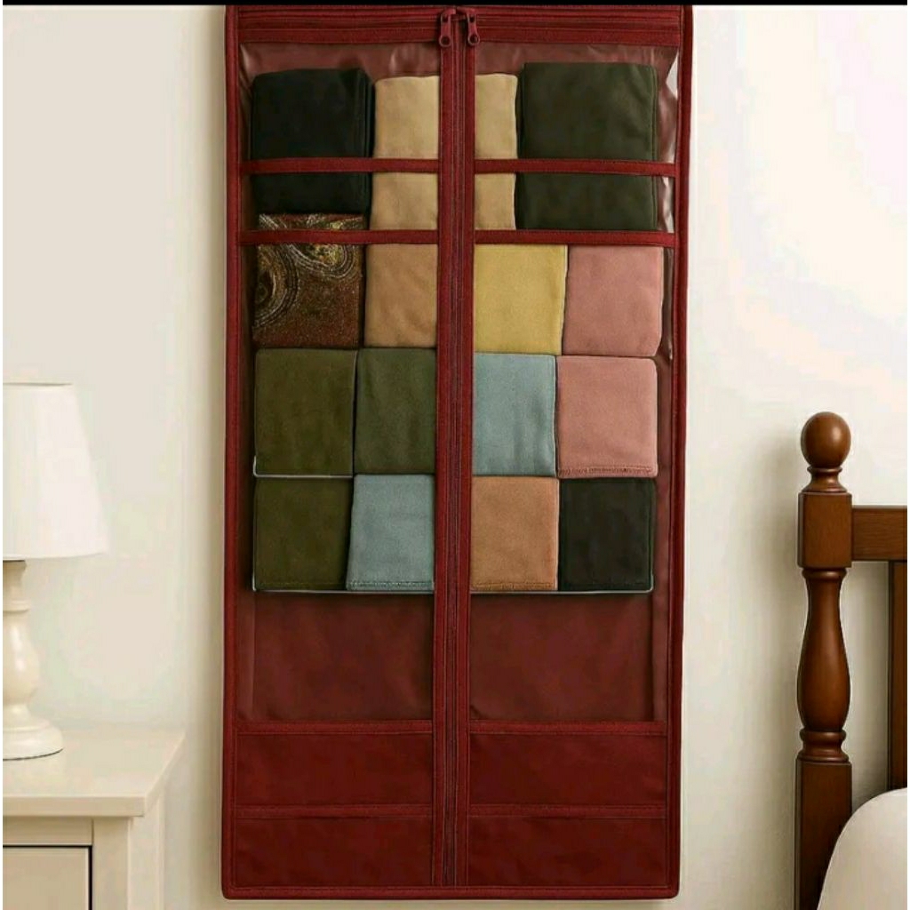 RAK HIJAB JUMBO/RAK JILBAB PREMIUM UKURAN JUMBO ANTI DEBU