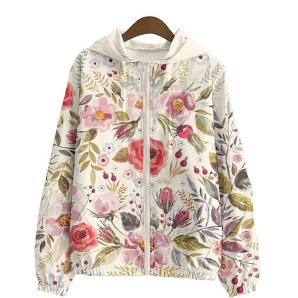 Jaket Parasut Wanita Printing Jumbo / jaket Big Size / jaket parasut over size pria dan wanita  jumb
