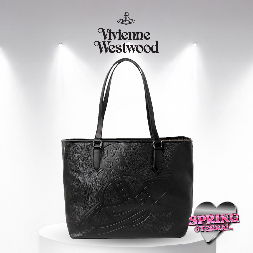 Vivienne Westwood Hamilton VWB592 Tote Bag | Tas Hitam Shoulder bag Aesthetic Korea  Style Y2K Premi