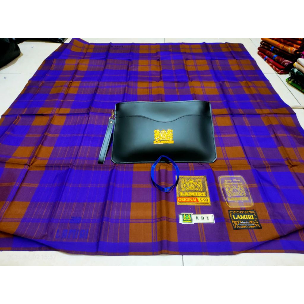 SARUNG LAMIRI KDT KOTAK FULL SUTRA
