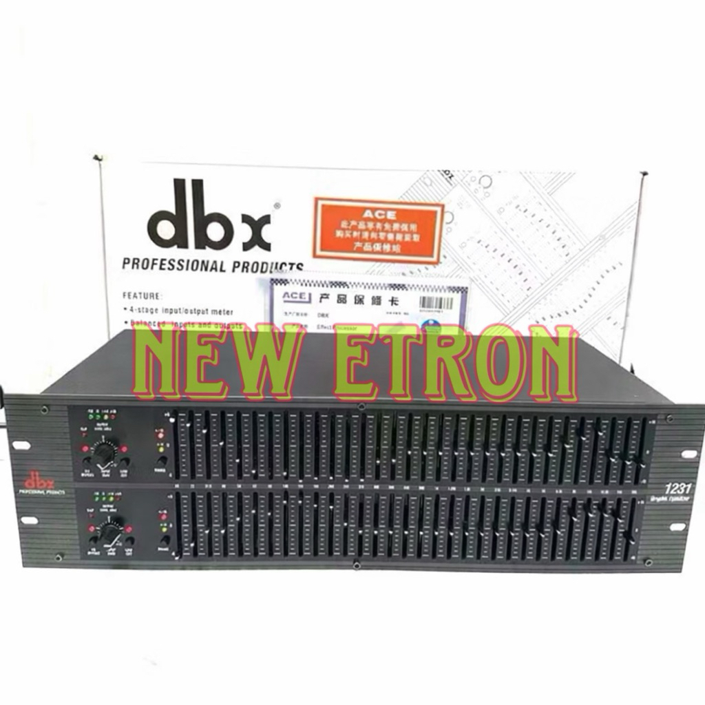 EQUALIZER DBX 1231 EQUALISER DBX1231 GRADE A