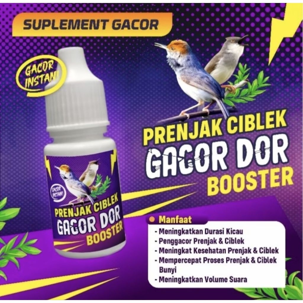 VITAMIN PRENJAK CIBLEK GACOR DOR BOOSTER PENGGACOR SEKETIKA PRENJAK CIBLEK GACOR CIBLEK METABOLIS