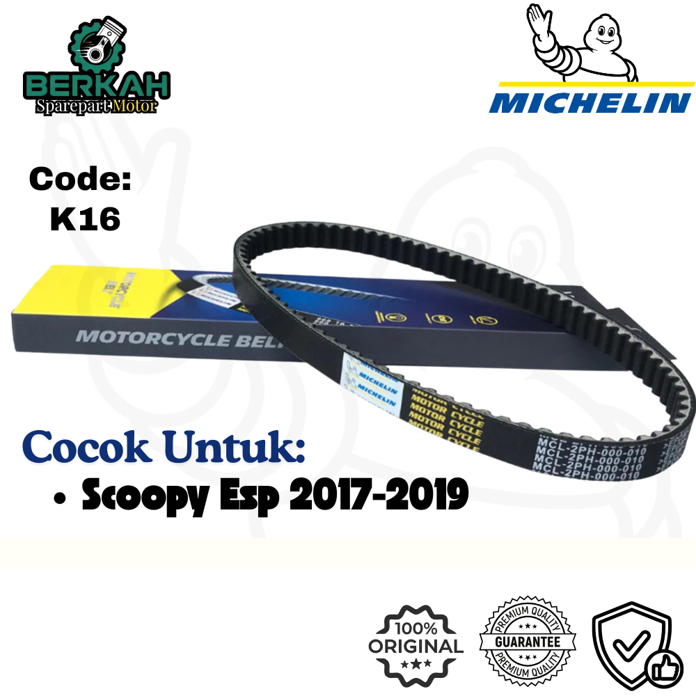 Michelin VanBelt V-Belt Scoopy ESP 2017-2019 K16 K93