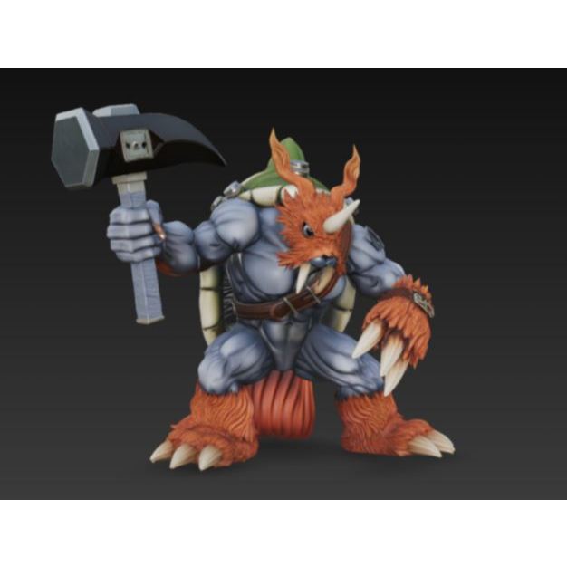 Digimon Zudomon Action Figure Genesis Studio 3D PRINTING