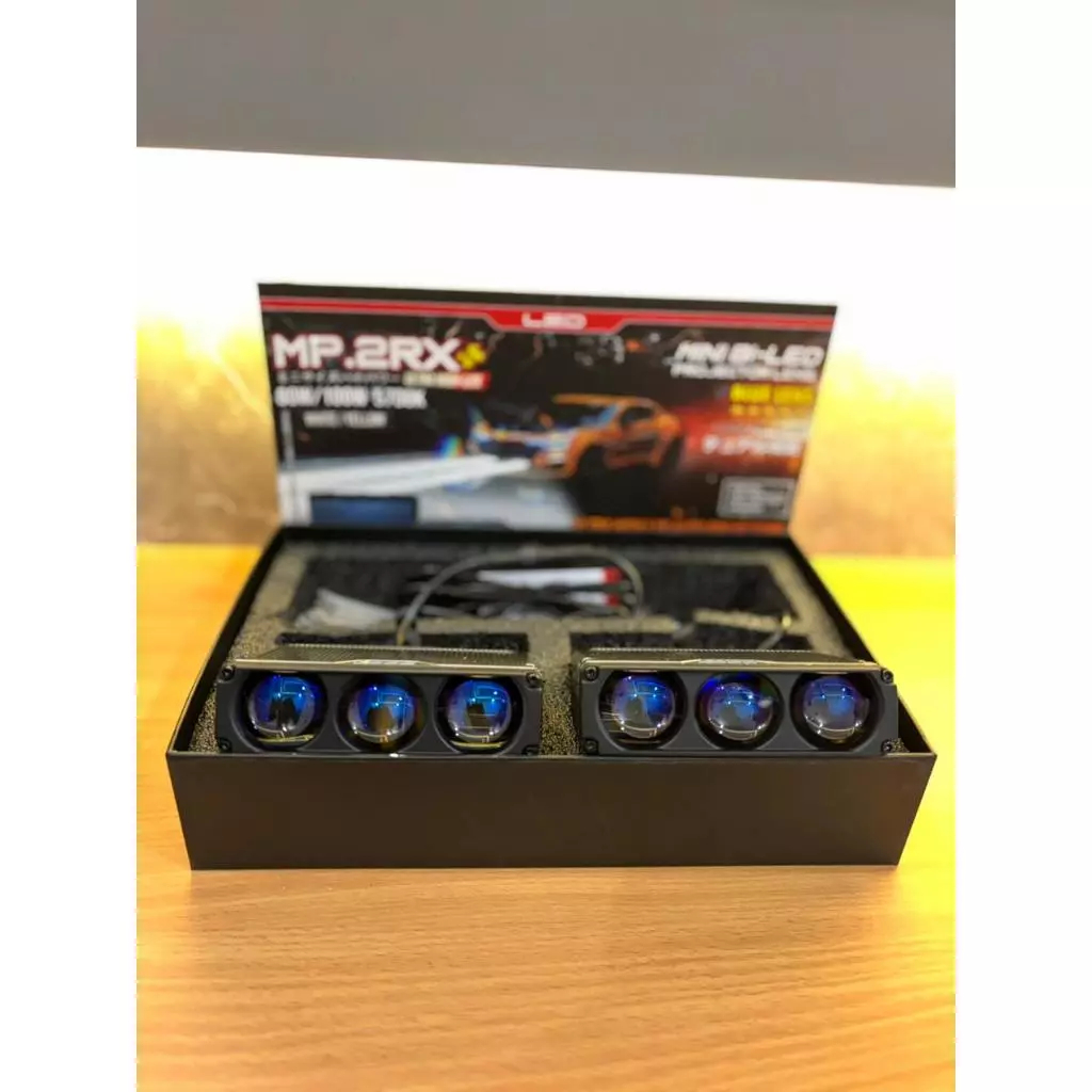 Mini projie 3 mata by pro7 MP.2RX+ LAMPU SOROT PRO7 3 MATA NEW 100WATT