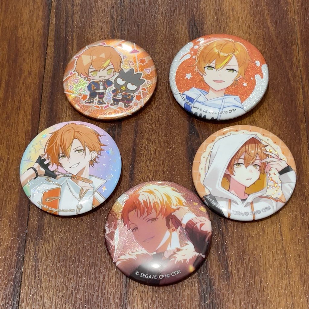 Project Sekai badge akito shinonome ultra c thanks giving sanrio batdzmaru lawson cf3 zzt original o