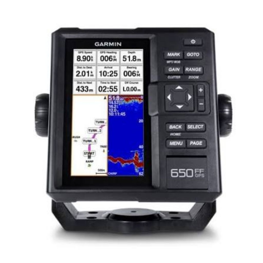Garmin Fishfinder 650 GPS APAC Chartplotter Maritim Original Garansi Resmi