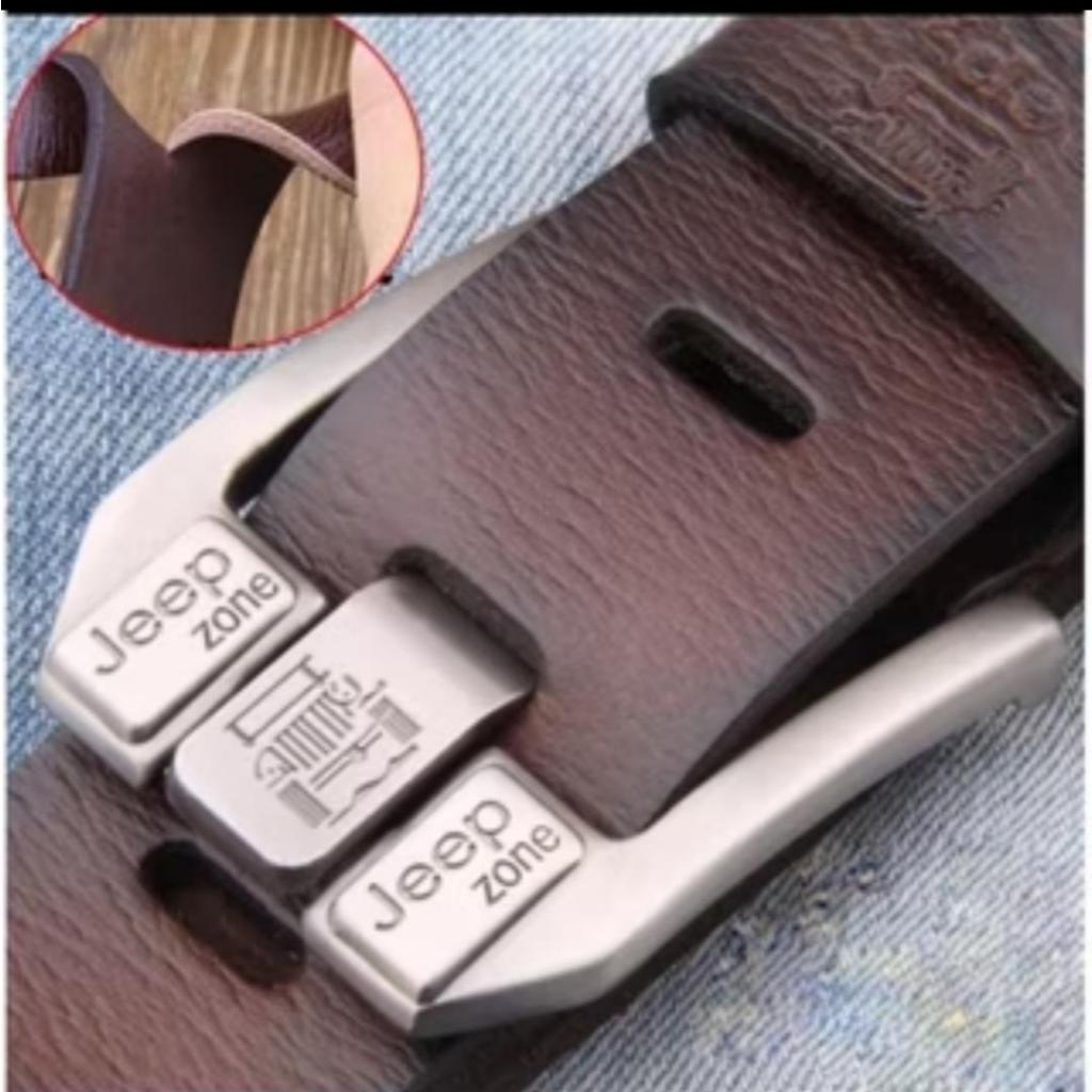 Produk Terbaik-belt jeep kulit asli pria berkualitas-ikat Pinggang Pria sabuk kulit trendy