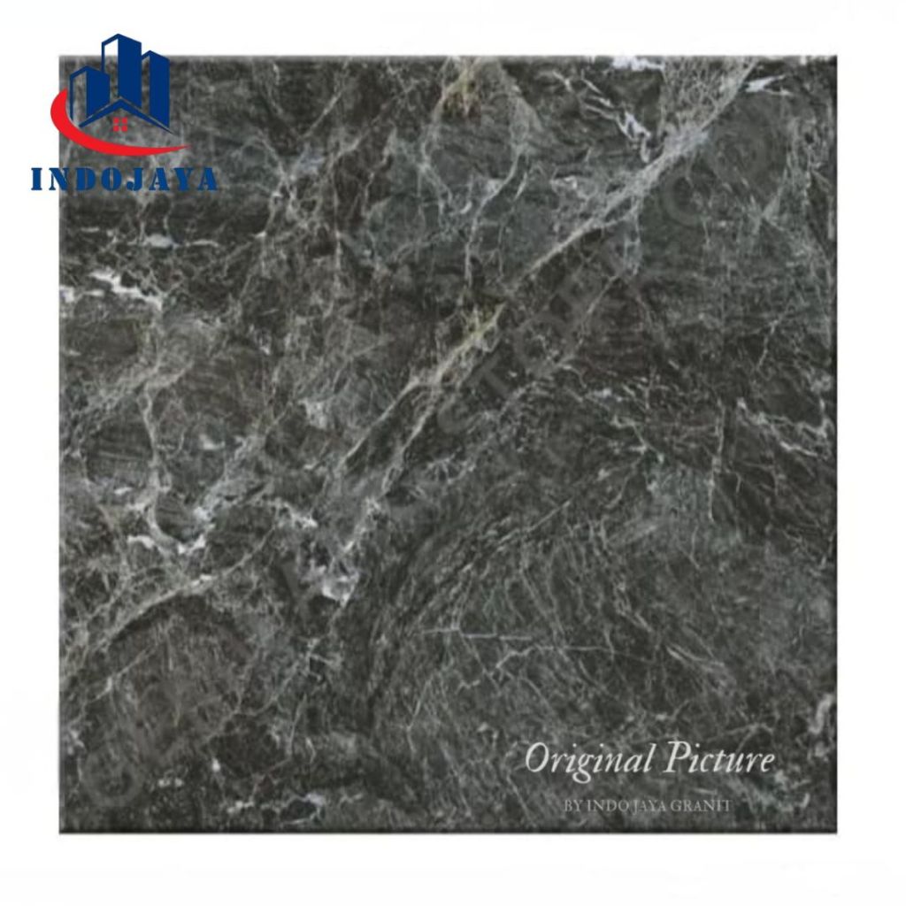 granit lantai 80x80 motif marmer Balsamo Black by infinity matt anti selip