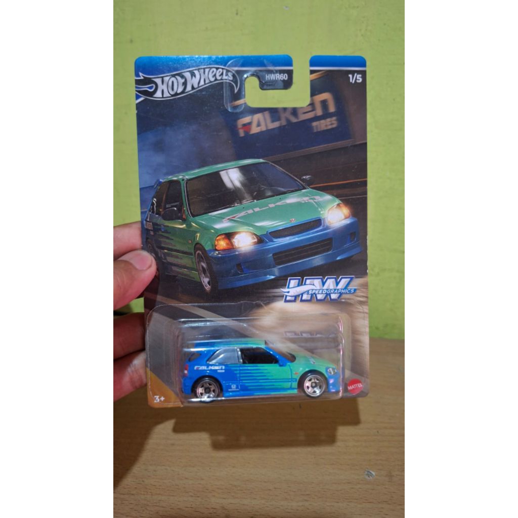 Hot wheels Honda Civic EK9 Falken
