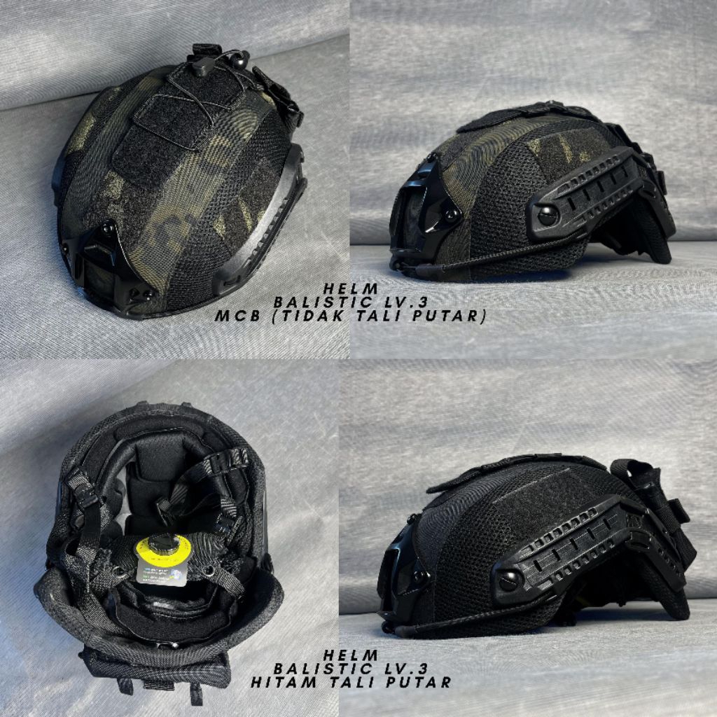 Helm Tactical Balistik Level 3/Helm anti peluru level 3 Balistik