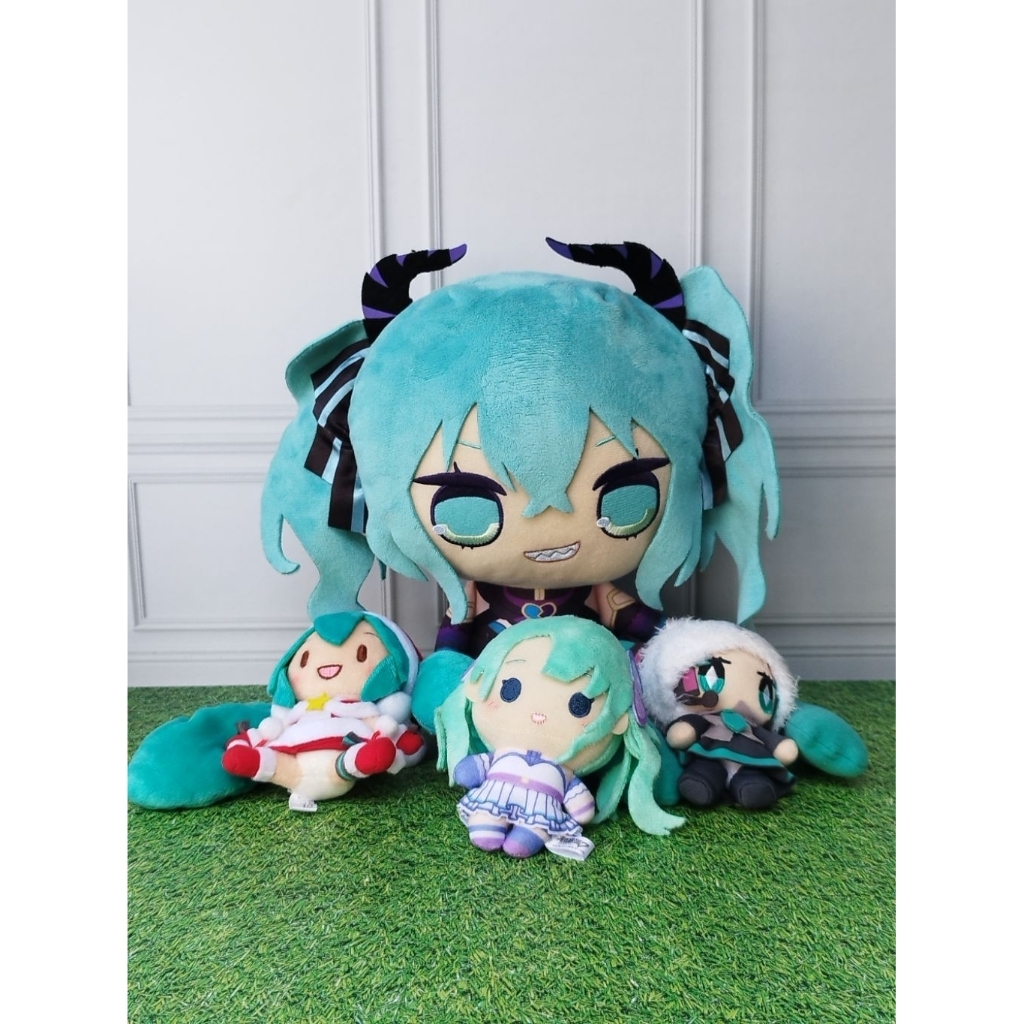 Boneka Plush Hatsune Miku Original Keychain & Big Plush
