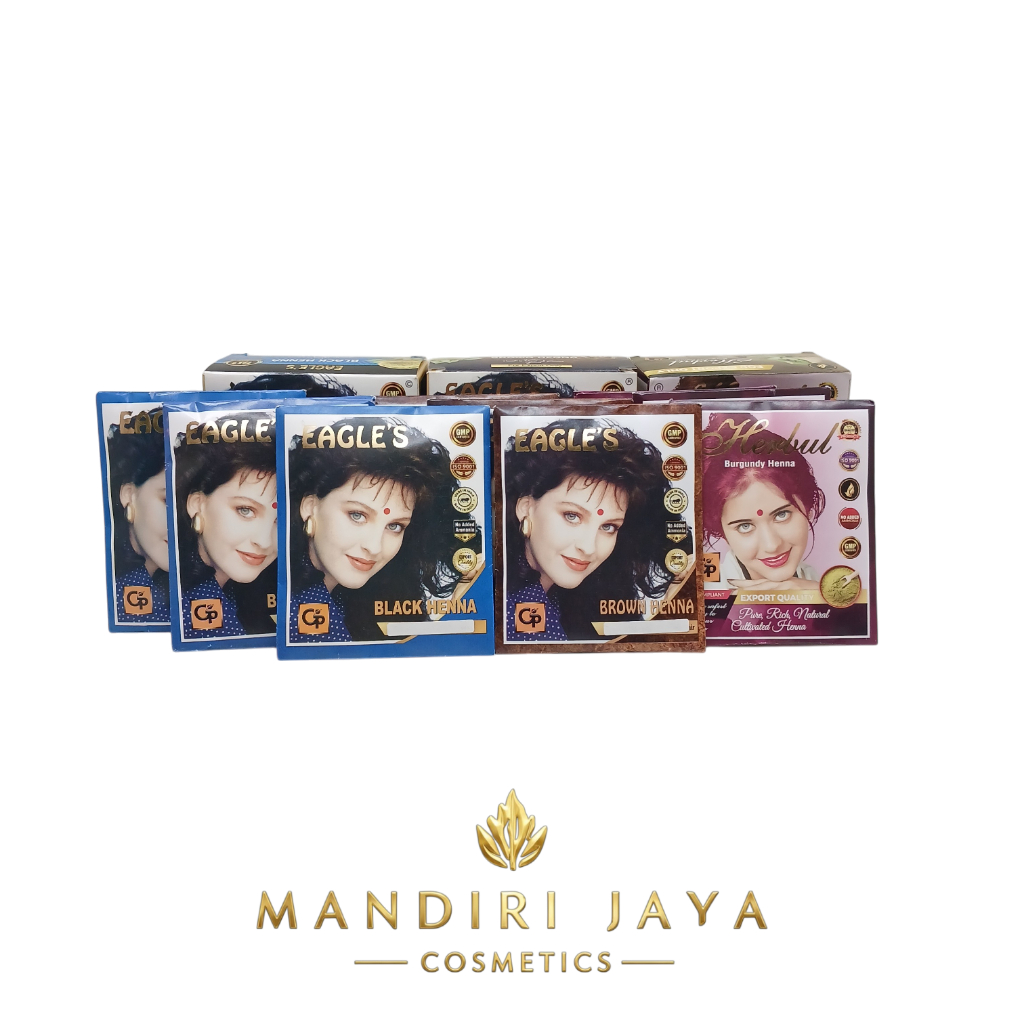 Eagle’s Henna Hair Dye - Semir Rambut Herbal Alami Pewarna Rambut Halal