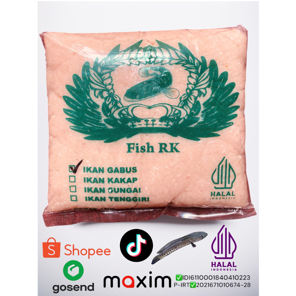 ikan gabus giling 1 kg