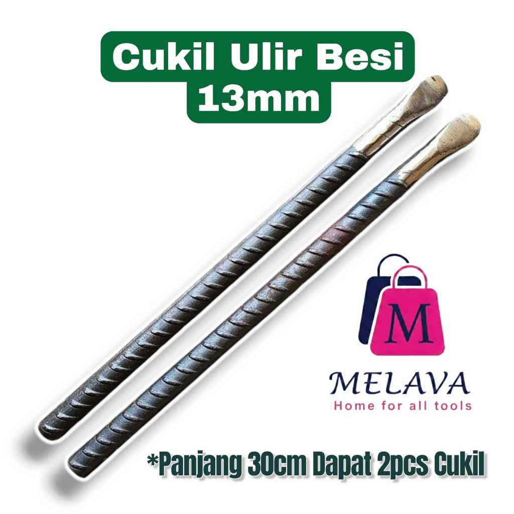 Cukit ban motor | cukit besi ulir 13mm Dan 10mm dapat 2 biji