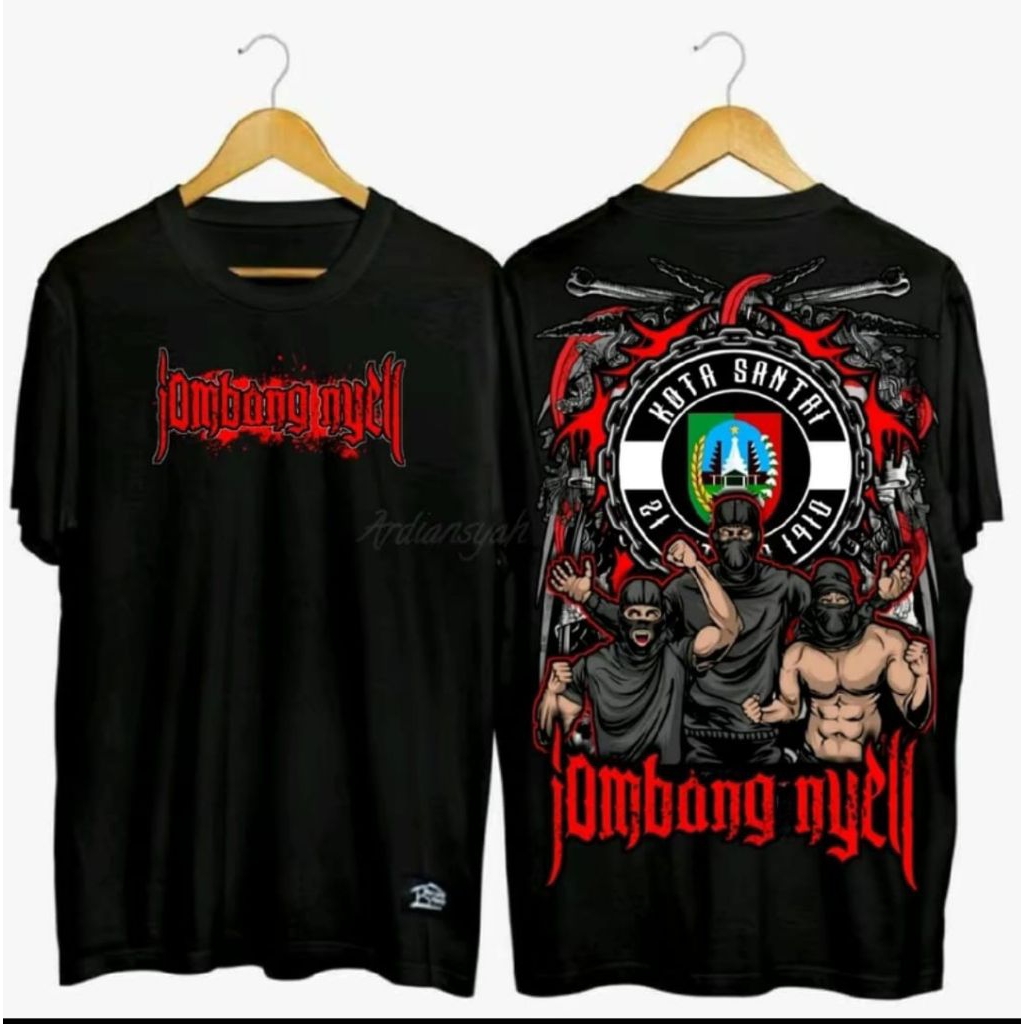 KAOS JOMBANG NYELL KOTA SANTRI MOTIF MERGA M
