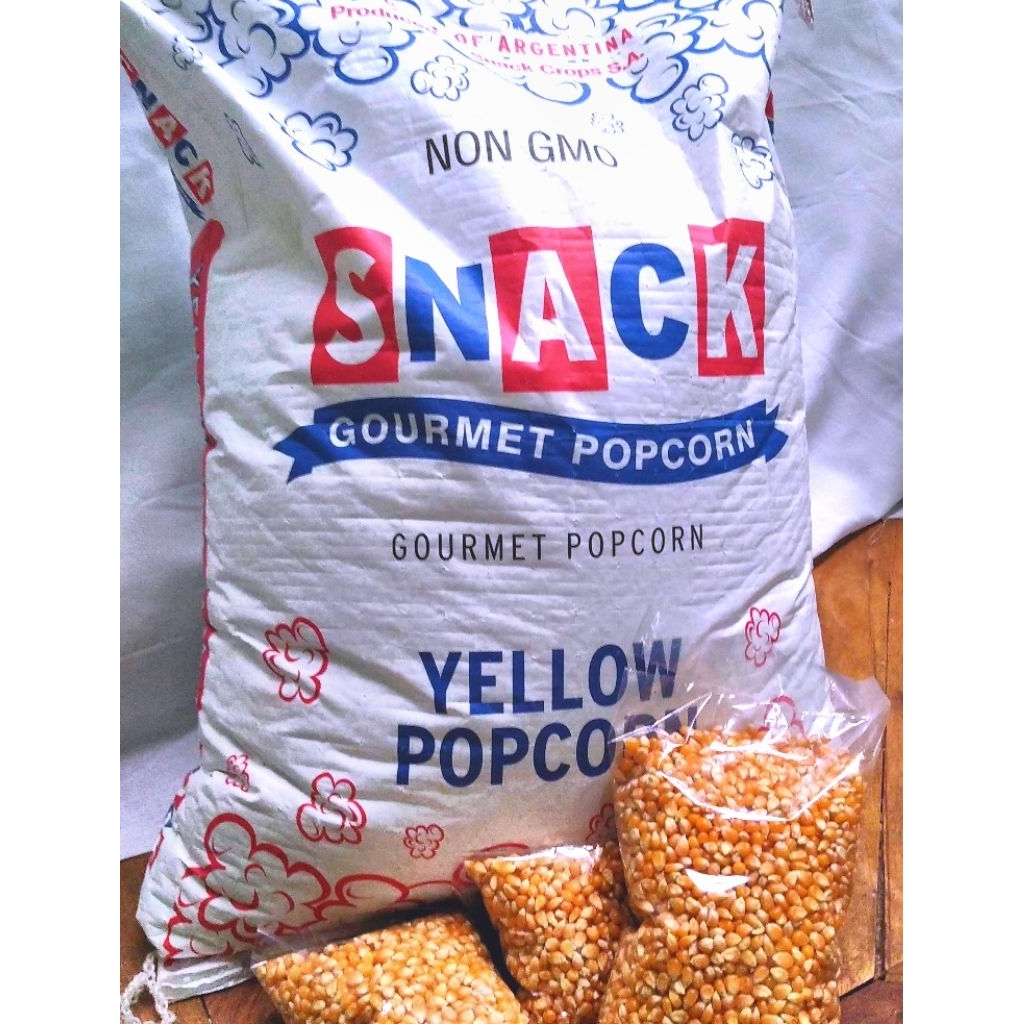 Jagung popcorn merk yellow 10kg
