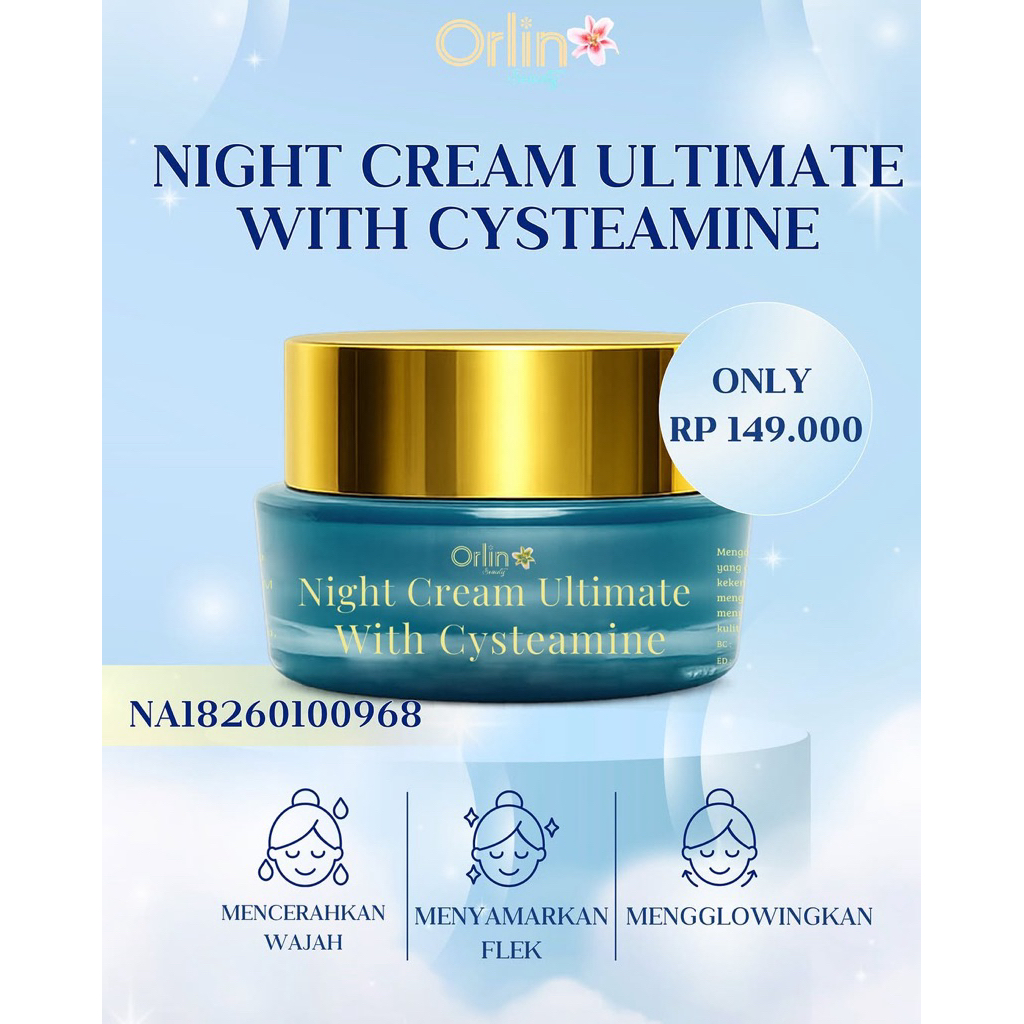 NIGHT CREAM ULTIMATE WITH CYSTEAMINE