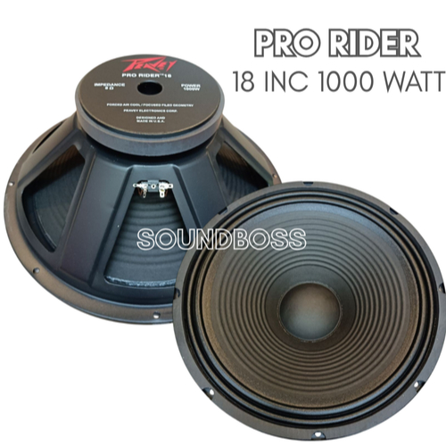 Speaker Komponen Peavey Pro Rider 18 Inch 1000 Watt