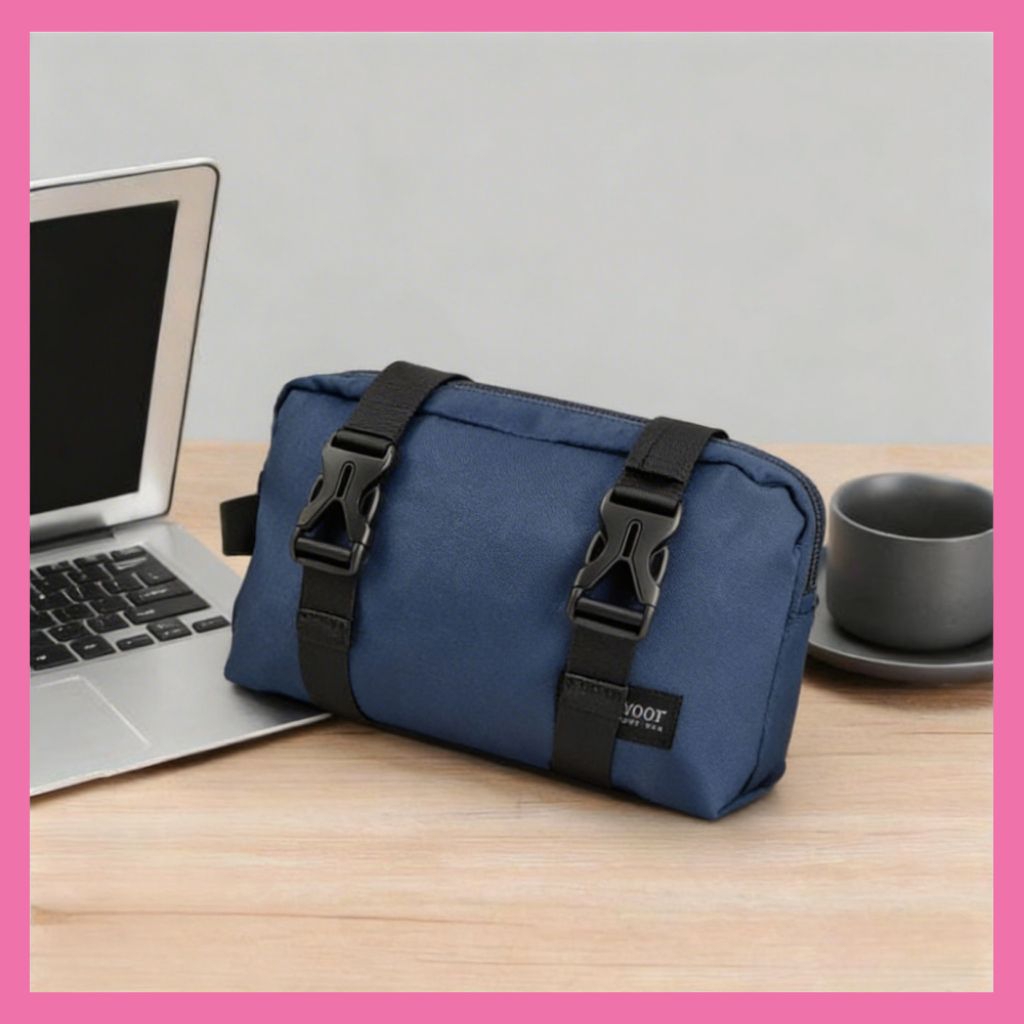 Tas Pouch Pria The X Woof Water Resistant