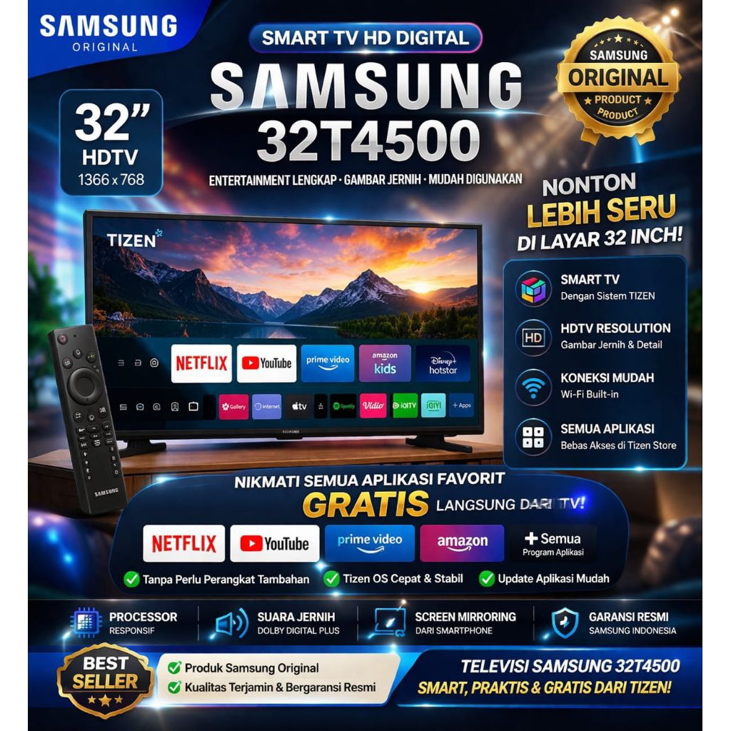 televisi Samsung Smart 32T4500