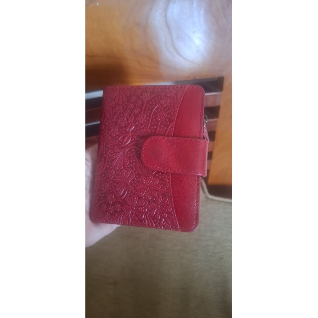 Dompet Kinan Berliano, kulas, Warna Merah, peloved