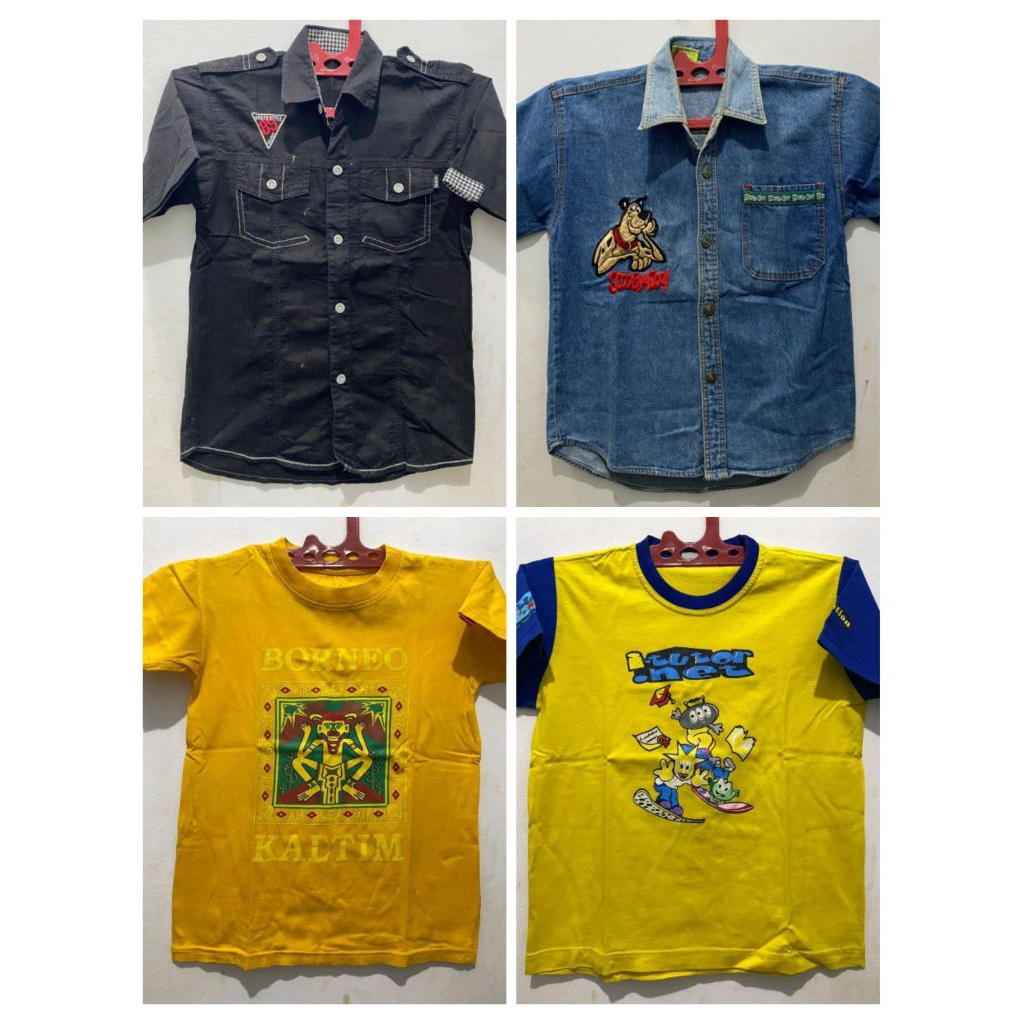 Atasan Anak laki laki Preloved, setelan piyama