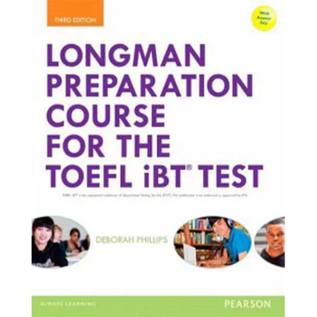 Longman Preparation Course For TOEFL IBT test buku ORIGINAL NEW