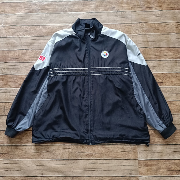 NFL STEELERS Rbk windbreaker Jacket 2XL