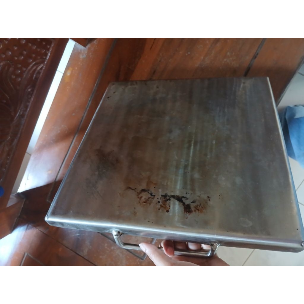 wajan roti bakar stainless ( second )