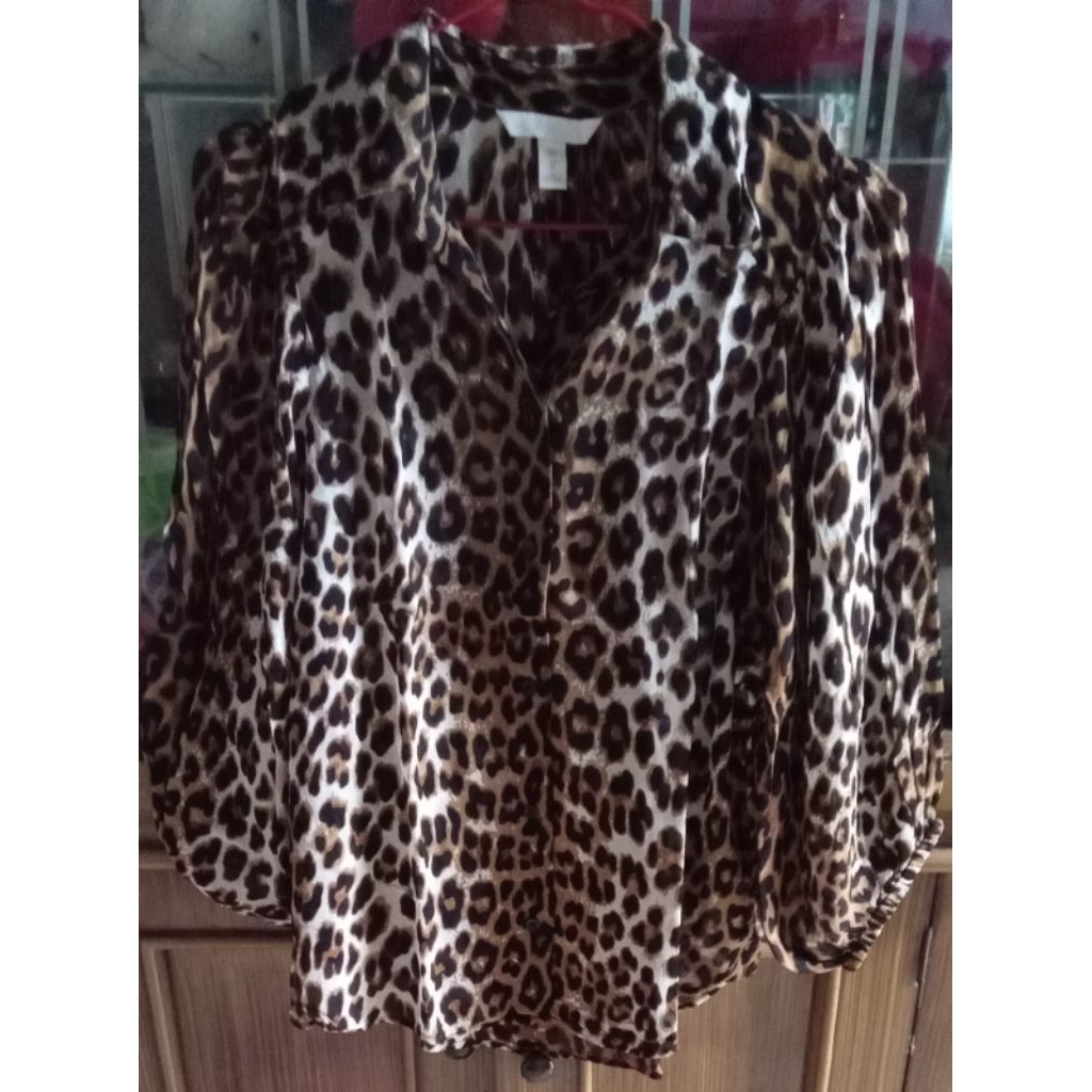 Blouse Leopard h&m