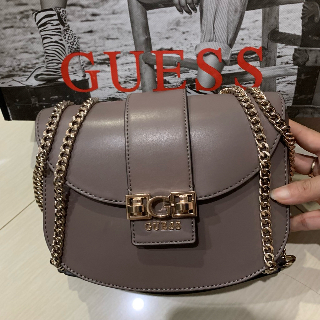 READY JANE CONVERTIBLE ORIGINAL GUESS SALE 70% TAS SLING BAG WANITA