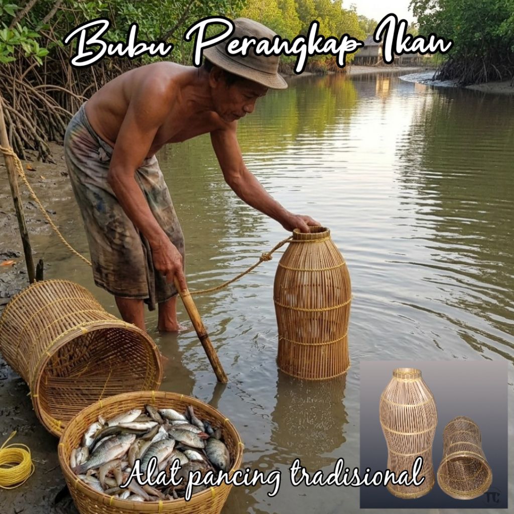 Bubu Ikan Bambu /Perangkap Ikan