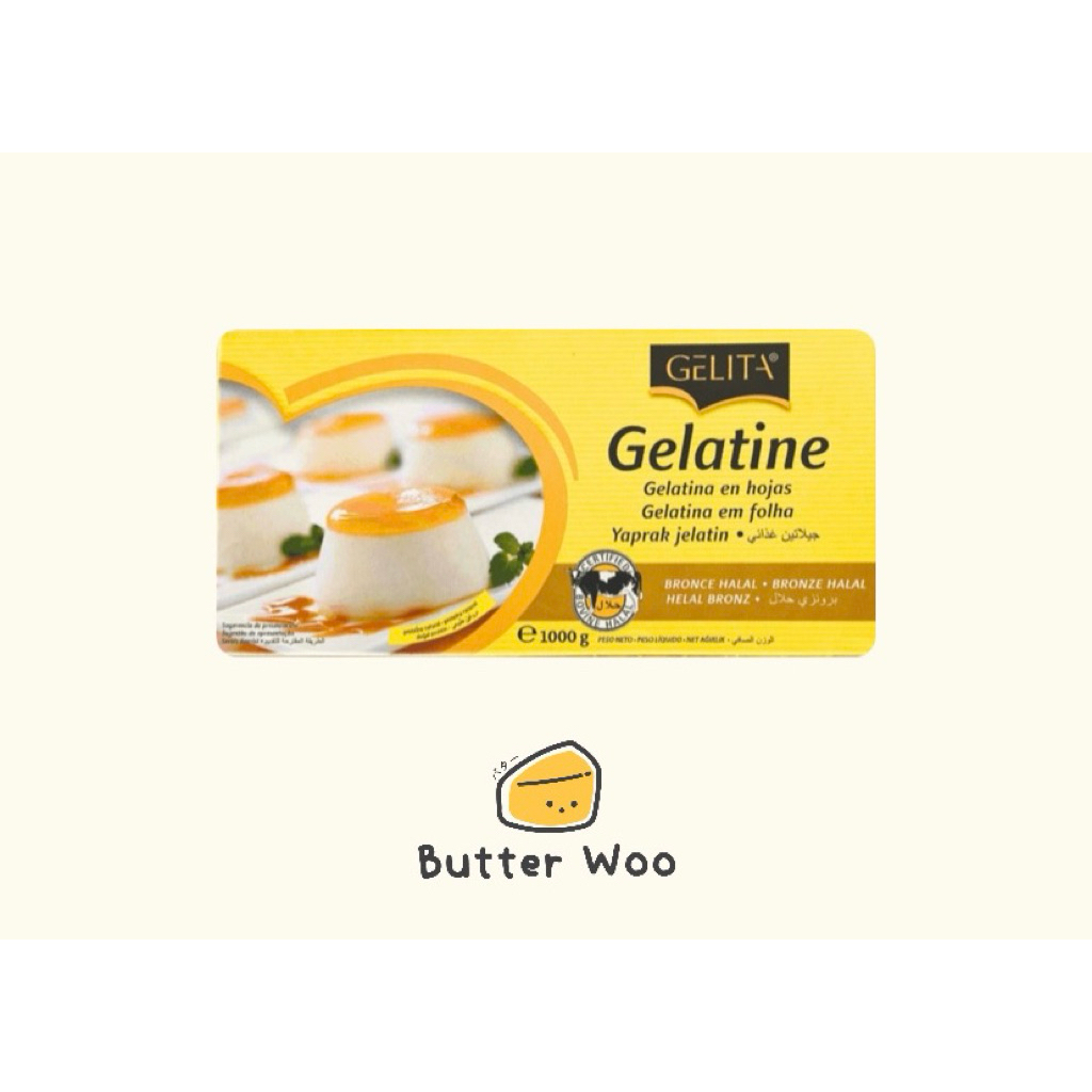 GELITA GELATINE LEMBARAN / GELATINE SHEET HALAL