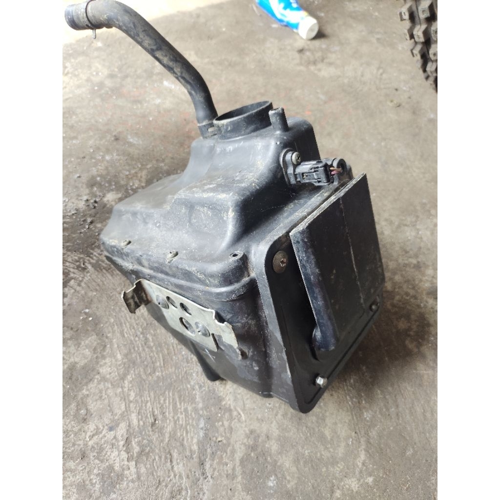 box filter Klx 250 saringan udara Klx 250cc ori copotan motor kondisi utuh