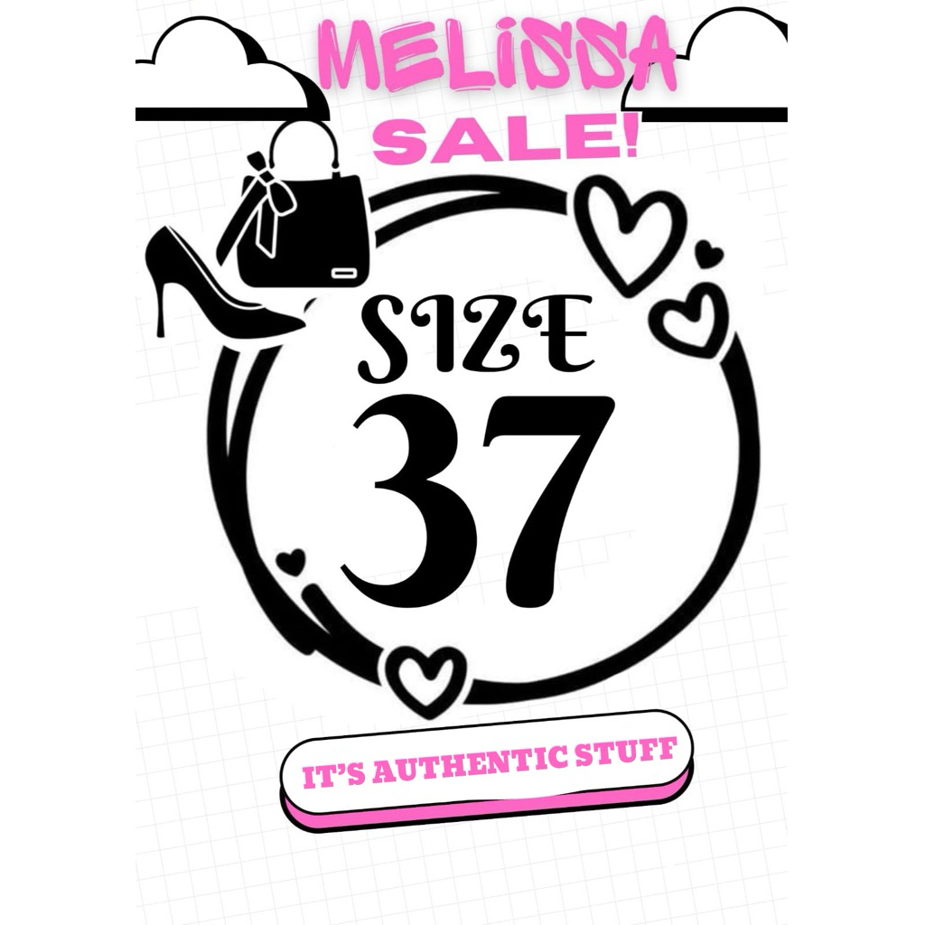 SALE MELISSA ORIGINAL SIZE 37