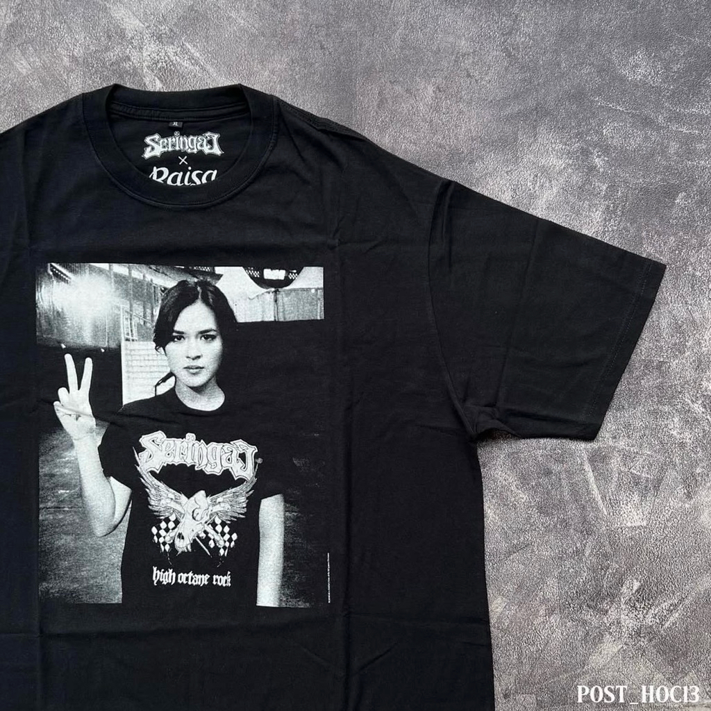 T-SHIRT SERINGAI X RAISA. (seringai x raisa official merchandise 2016)