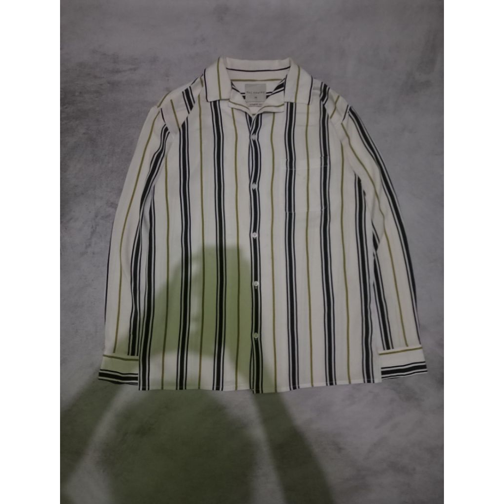 kemeja tbj nearby stripe shirt