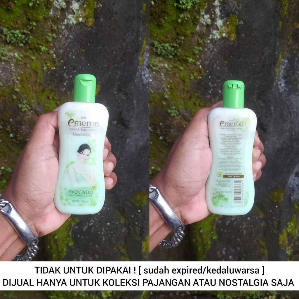 [ TIDAK UNTUK DIPAKAI ] KOLEKSI PRODUK KEMASAN JADUL EMERON 100ML HANYA UNTUK PAJANGAN SAJA
