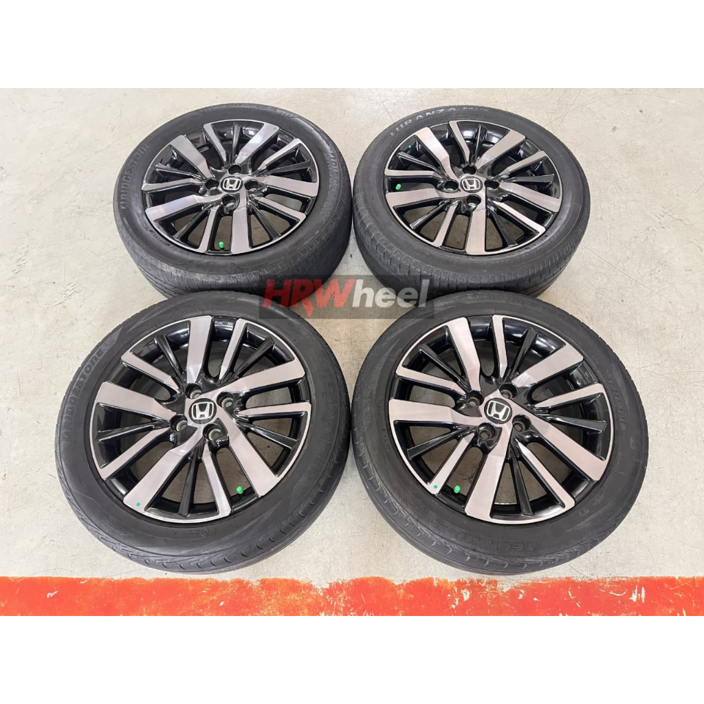 Velg Bekas Oem Honda City Hatchback R16 Ban Bridgestone 185 55 R16