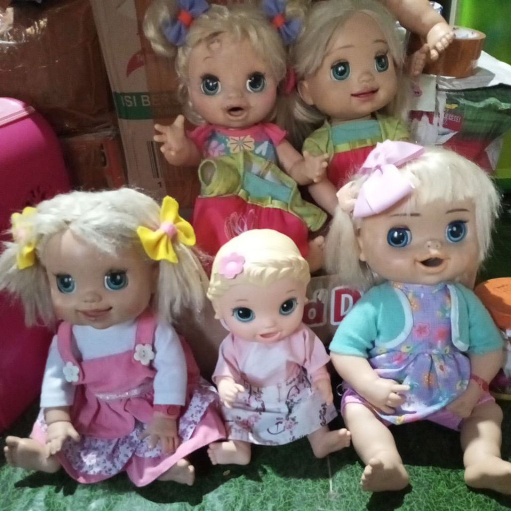 baby alive real baby dan baby alive lily