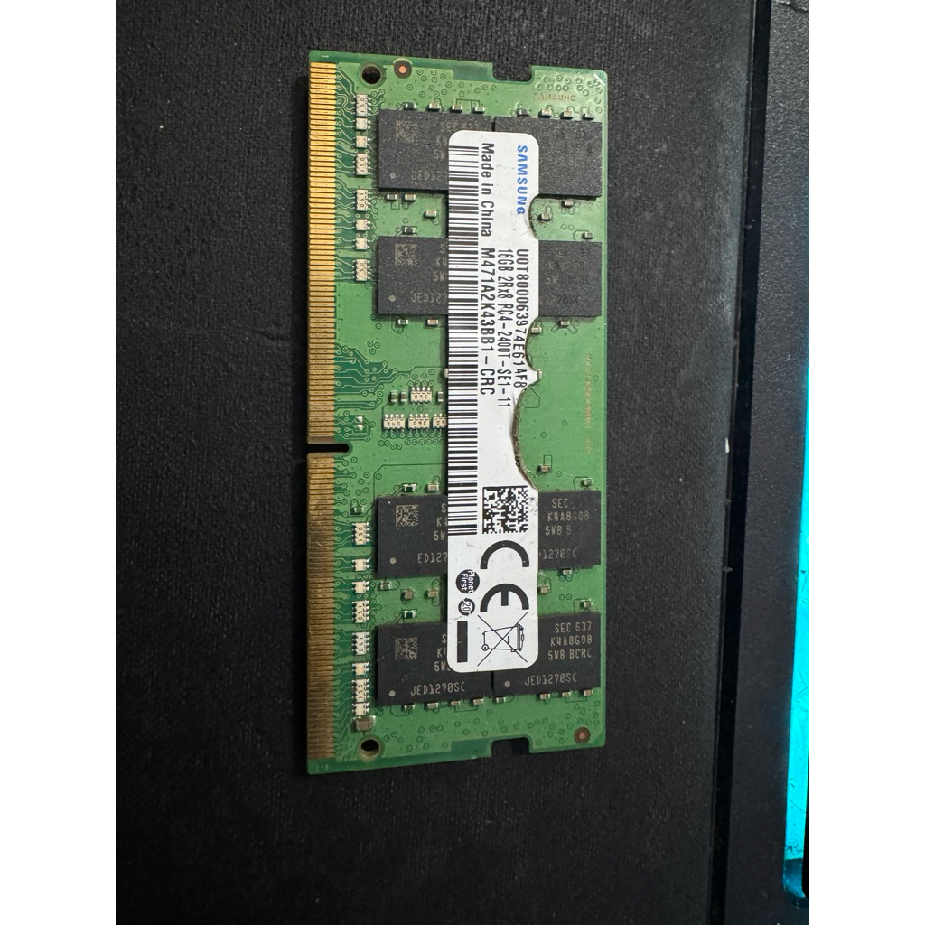 ram sodim / ram laptop ddr4 16gb copotan asus rog