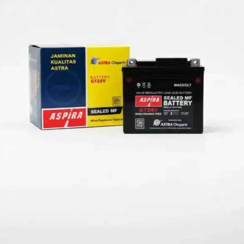 aki aspira gtz6v / aki motor aspira gtz6v