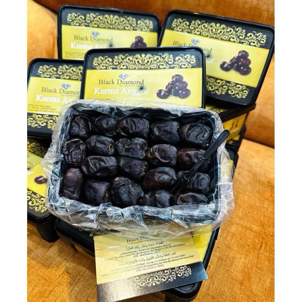 Kurma Anggur Bam Black Diamond Ori 100% Kurma Anggur Bam, Kurma Black Diamond