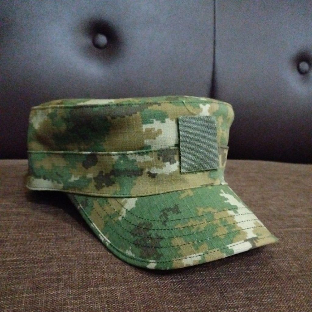 Topi pet Sage TNI AD ori jatah 2025