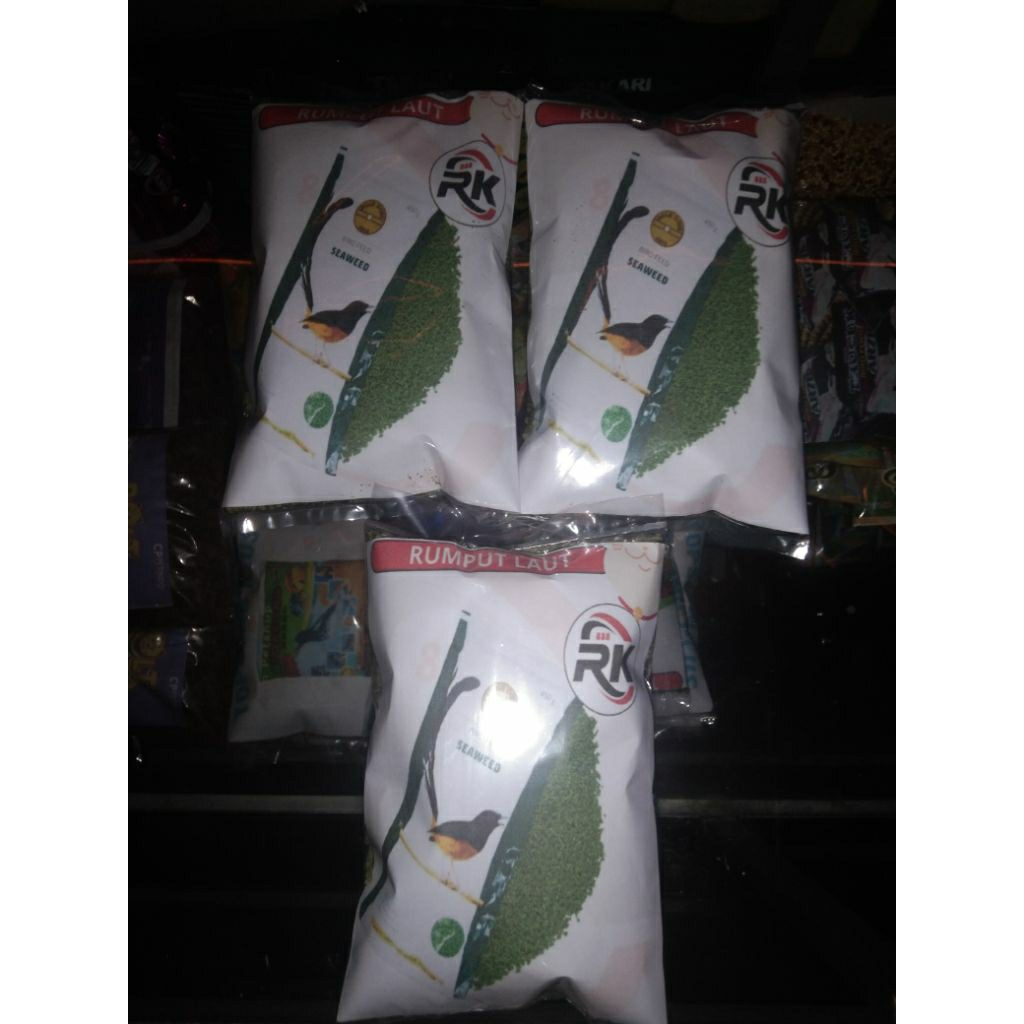 Pur Pakan Burung warna Hijau Kemasan Mini Reapack