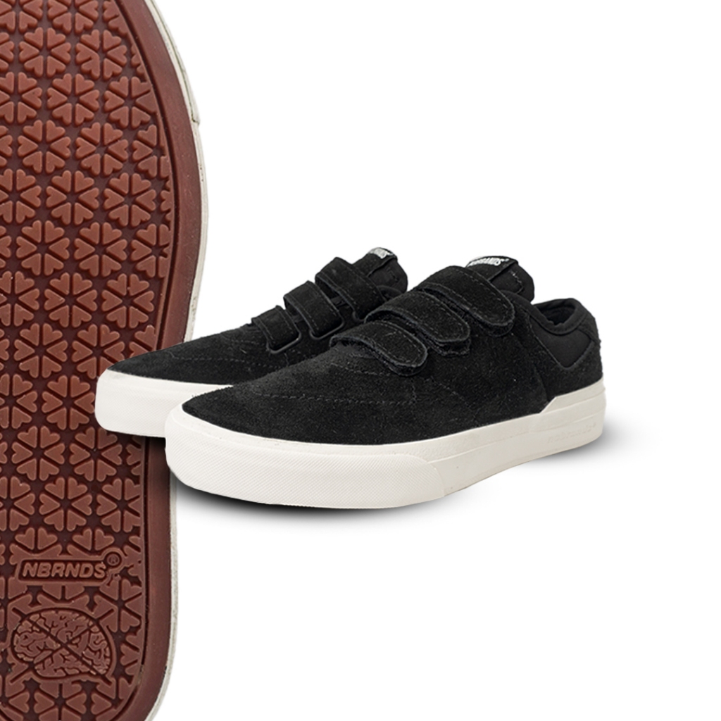 SEPATU NOBRANDS FOOTWEAR HYPEOTALAMUS FULL SUEDE SNEAKERS SHOES STRAP PREPET STREP PRIA WANITA