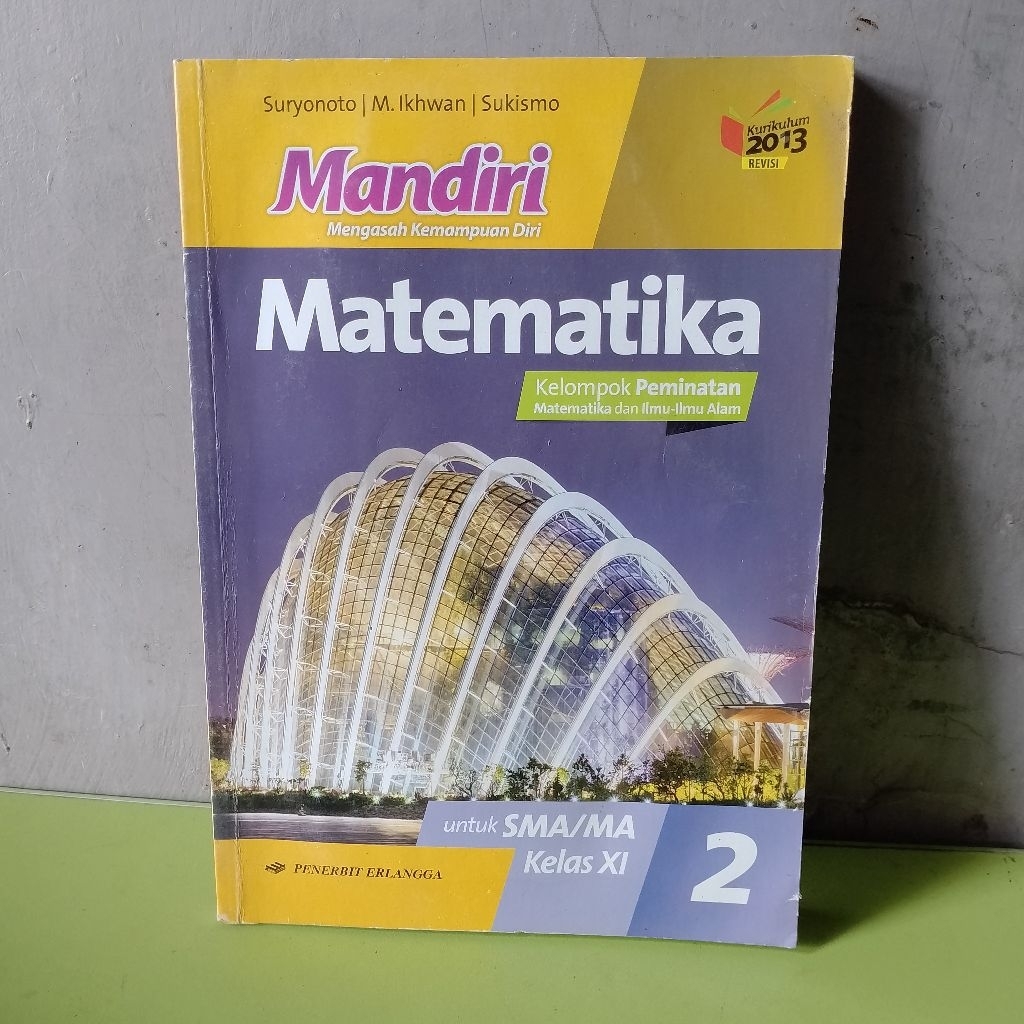 BUKU MANDIRI MATEMATIKA PEMINATAN KELAS 11 SMA/MA