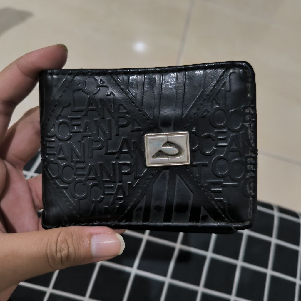 PL Preloved Dompet Pria Planet Ocean Original
