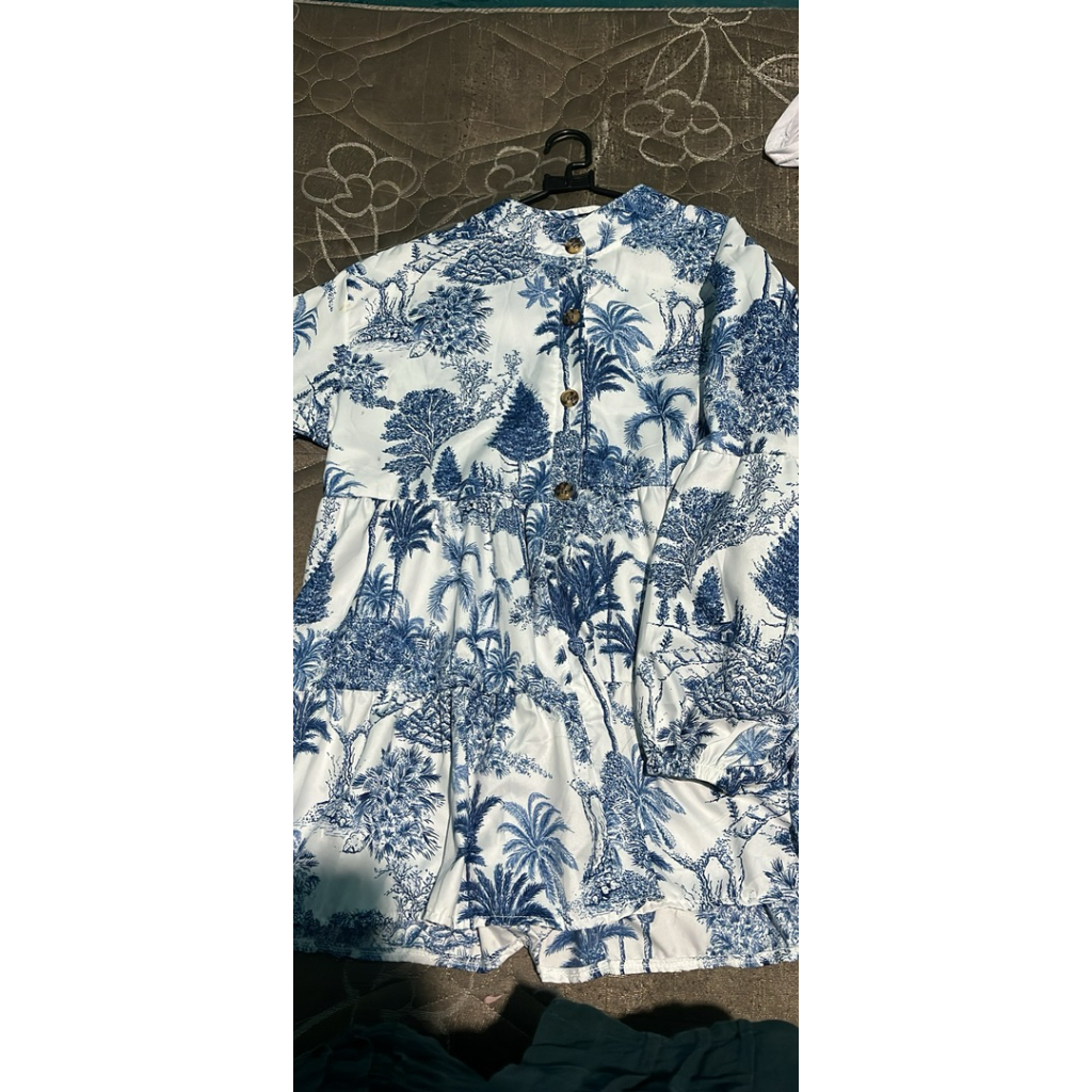 BAJU PANTAI MOTIF BUNGA